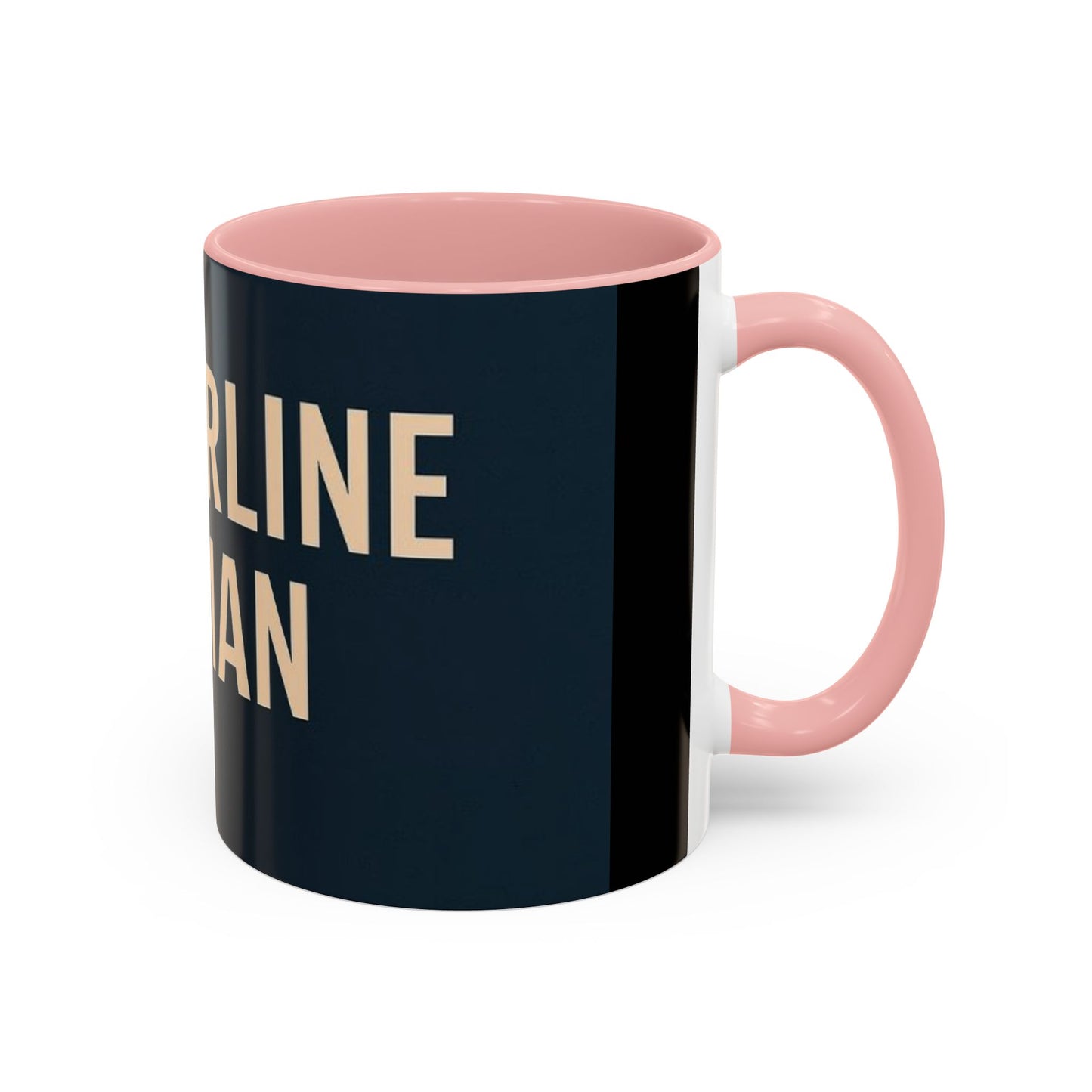 Copy of Empowering Accent Coffee Mug - Centering Woman, Inspirational Gift, Home Office Decor, Motivational Kitchenware, Bold Design