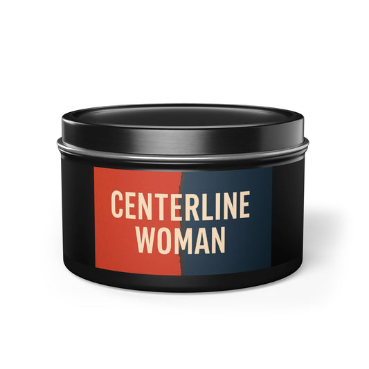 Centerline Woman Tin Candles - Relaxing Scented Candles for Self-Care, Gift for Her, Cozy Home Decor, Spa Night Essentials